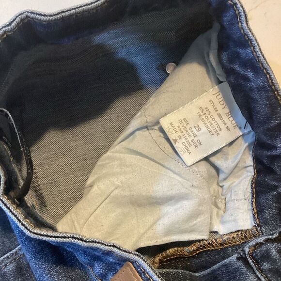 Judy Blue Bristol MidRise Handsand Skinny Sz 29 Stretch - Picture 6 of 9